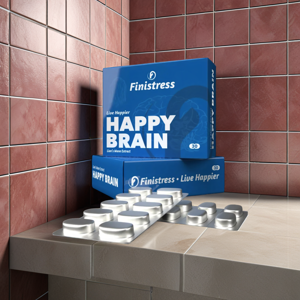 Finistress Happy Brain