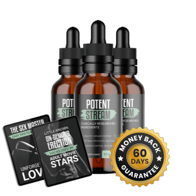 PotentStream - 3 Bottles + 2  Ebooks