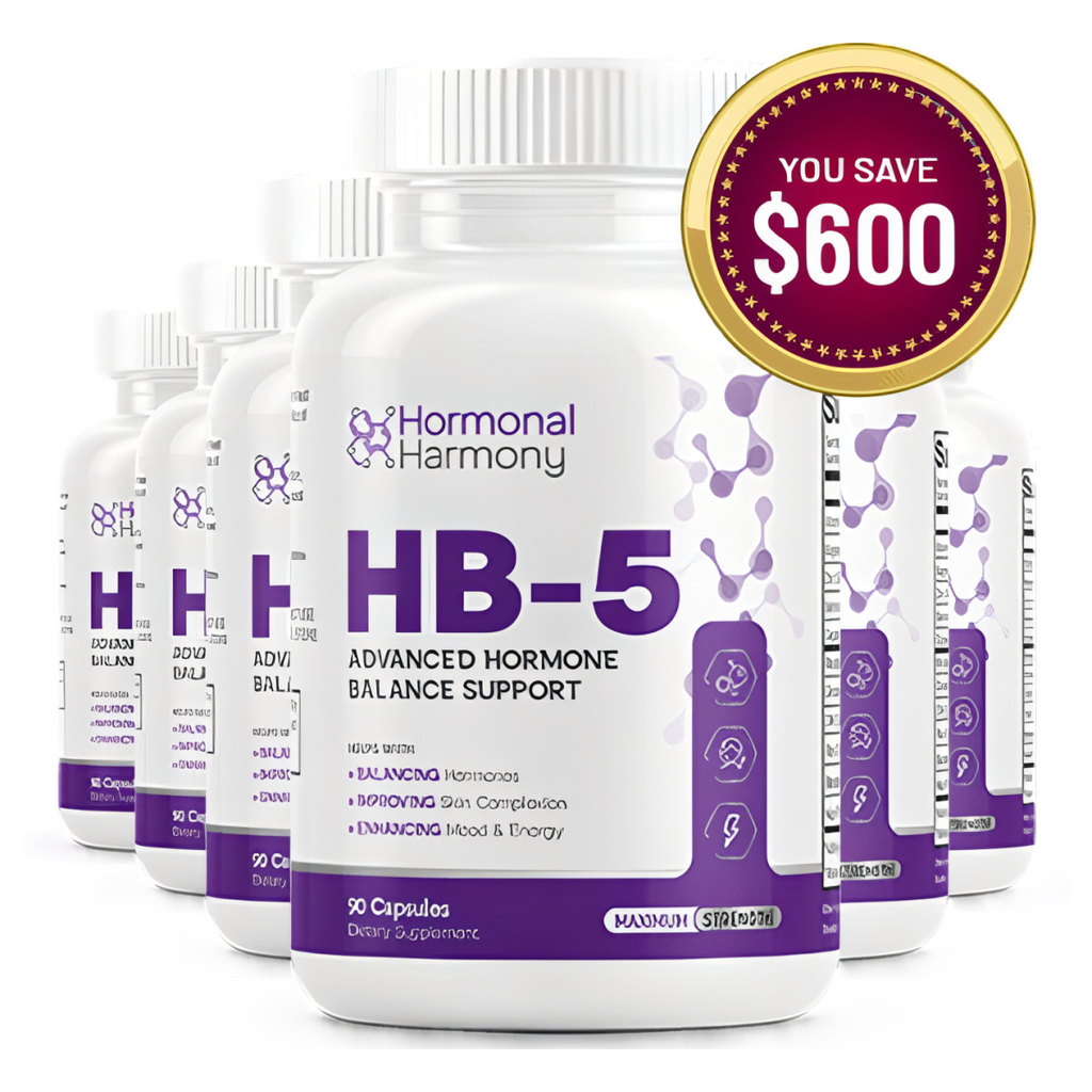 HB-5 (Hormonal Balance 5) - 6 month supply